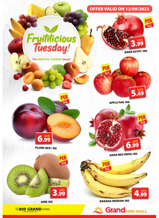 Fruitilicious Tuesday - Grand Mini Mall