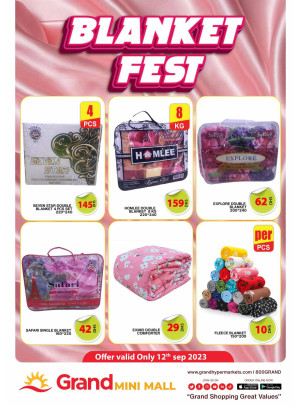 Blanket Fest - Grand Mini Mall