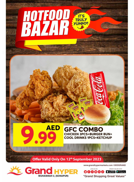 Hot Food Bazar - Grand Hyper Muhaisnah