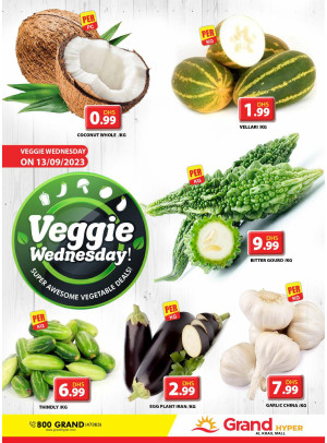 Veggie Wednesday - Grand Hyper Al khail Mall