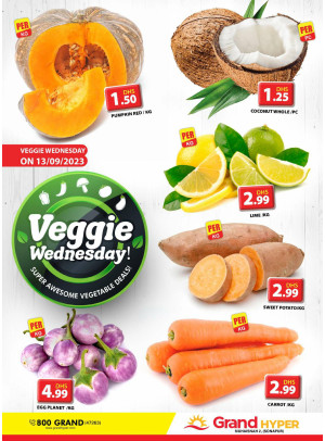 Veggie Wednesday - Grand Hyper Muhaisnah