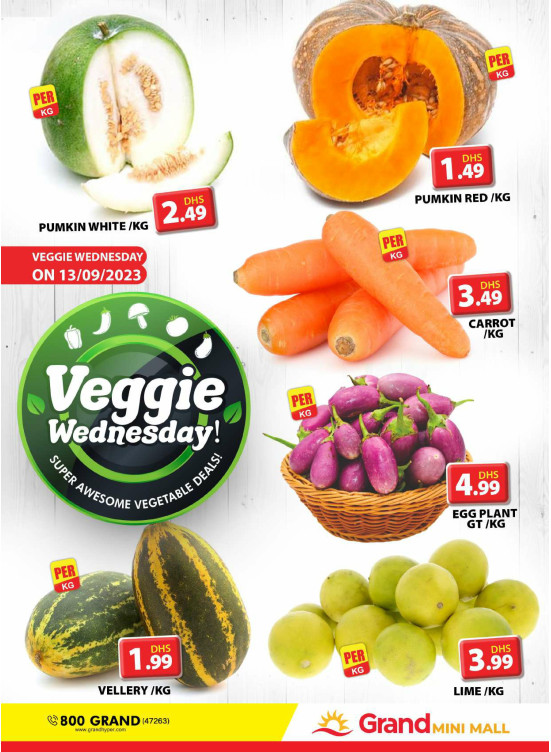 Veggie Wednesday - Grand Mini Mall
