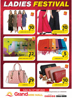 Ladies Festival - Grand Mini Mall