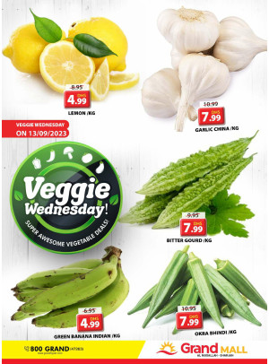 Veggie Wednesday - Grand Mall Sharjah