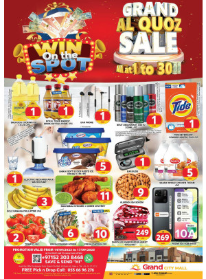 Weekend Deals - Grand City Mall