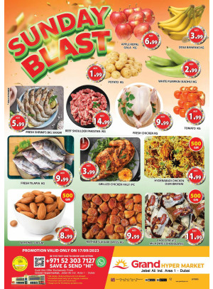 Sunday Blast - Grand Hypermarket Jebel Ali