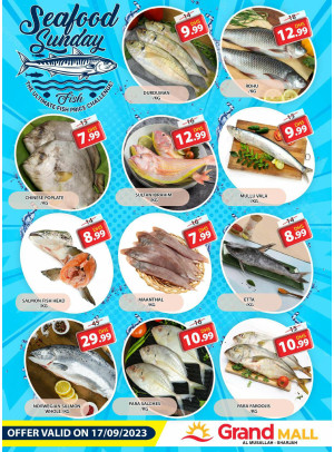 Seafood Sunday - Grand Mall Sharjah