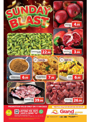 Sunday Blast - Grand Hyper Al Khail Mall