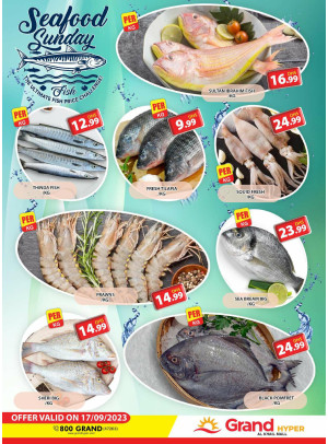 Seafood Sunday - Grand Hyper Al Khail Mall