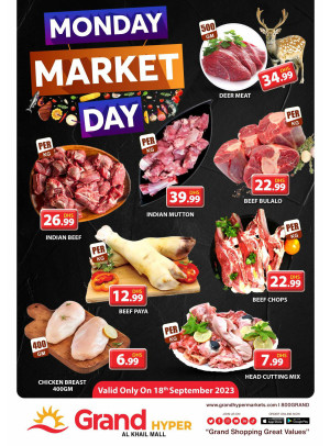Meat Monday - Grand Hyper Al Khail Mall