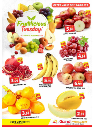 Fruitilicious Tuesday - Grand Hypermarket Jebel Ali