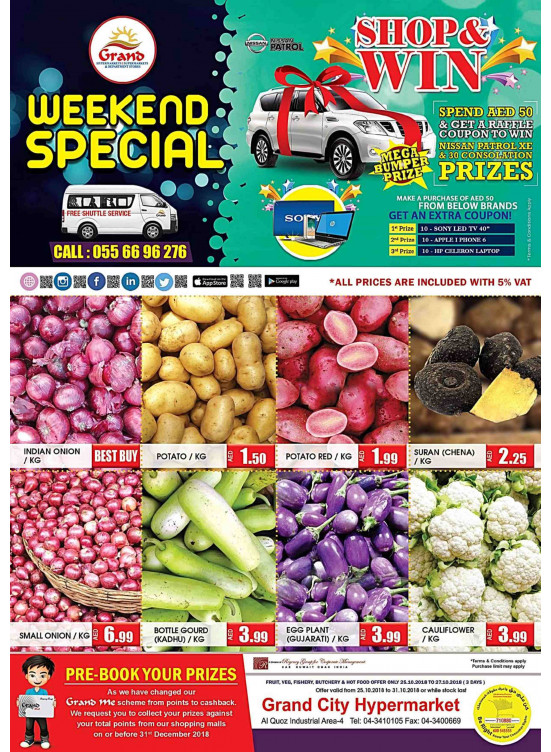 Weekend Special Offers - Grand City Mall