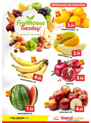 Fruitilicious Tuesday - Grand Hyper Muhaisnah
