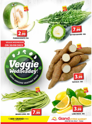 Veggie Wednesday - Grand Hypermarket Jebel Ali