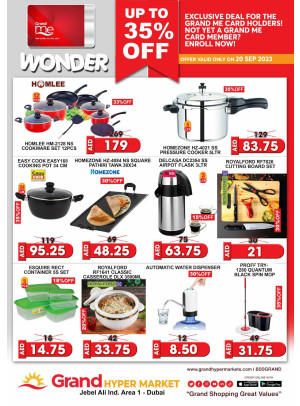 Wonder Deals - Grand Hypermarket Jebel Ali