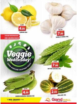 Veggie Wednesday - Grand Mall Sharjah