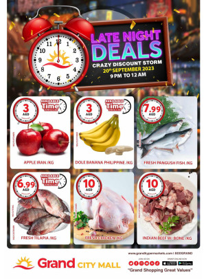 Night Deals - Grand City Mall