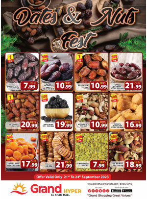 Dates & Nuts Festival - Grand Hyper Al Khail Mall