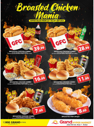 Broasted Chicken Mania - Grand Hypermarket Jebel Ali