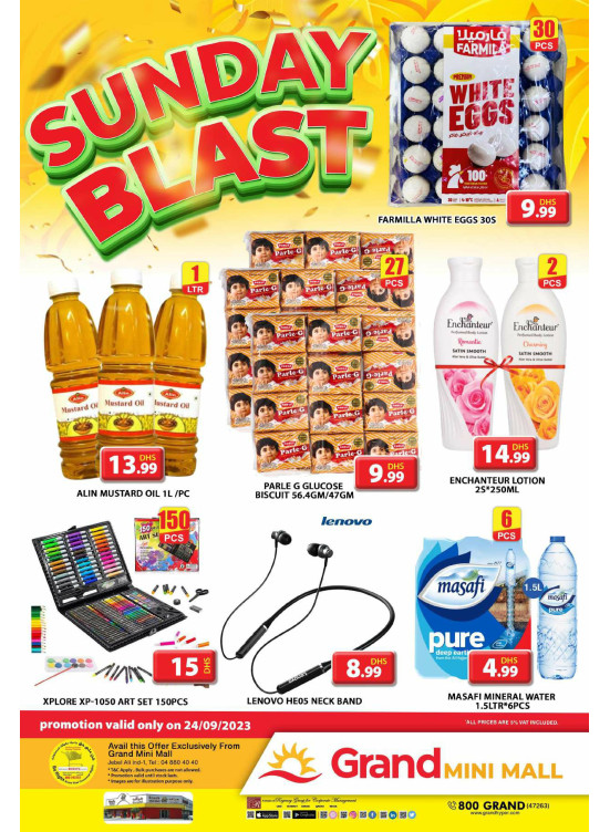 Sunday Blast - Grand Mini Mall