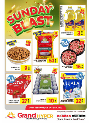 Sunday Blast - Grand Hyper Muhaisnah