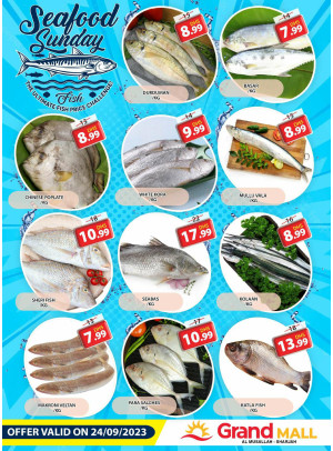 Seafood Sunday - Grand Mall Sharjah