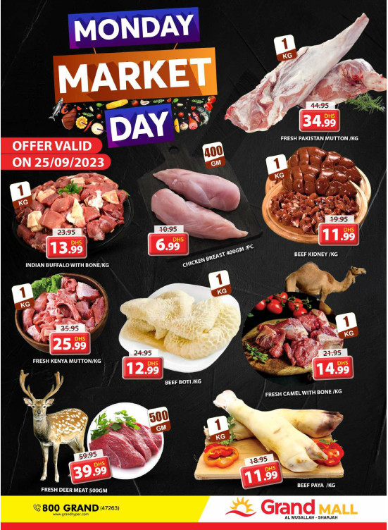 Meat Monday - Grand Mall Sharjah