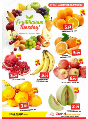 Fruitilicious Tuesday - Grand Hypermarket Jebel Ali