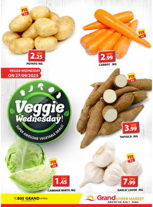 Veggie Wednesday - Grand Hypermarket Jebel Ali