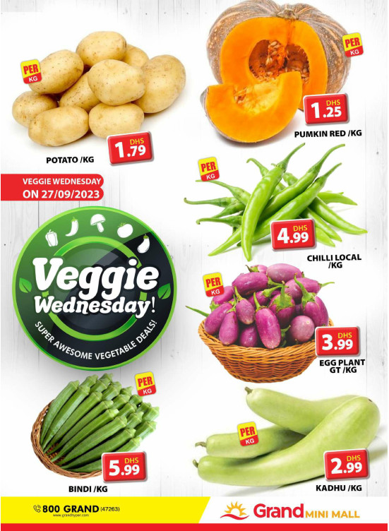 Veggie Wednesday - Grand Mini Mall