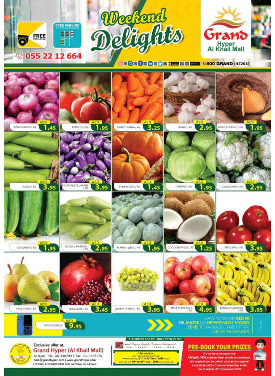 Weekend Delights - Grand Hyper Al Khail Mall