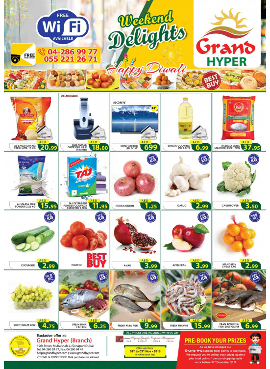 Weekend Delights - Grand Hyper Muhaisnah