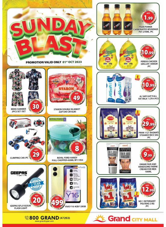 Sunday Blast - Grand City Mall