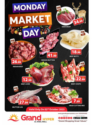 Meat Monday - Grand Hyper Al Khail Mall