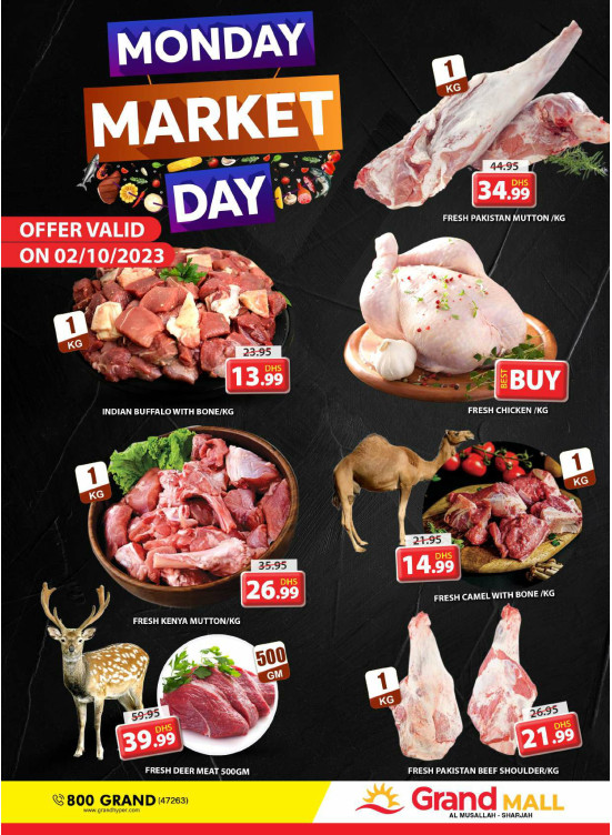 Meat Monday - Grand Mall Sharjah