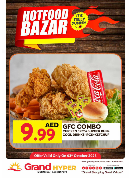 Hot Food Bazar - Grand Hyper Muhaisnah