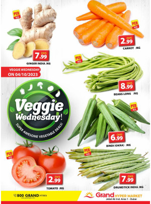 Veggie Wednesday - Grand Hypermarket Jebel Ali