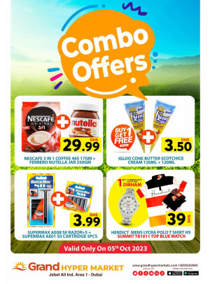 Combo Deals - Grand Hypermarket Jebel Ali
