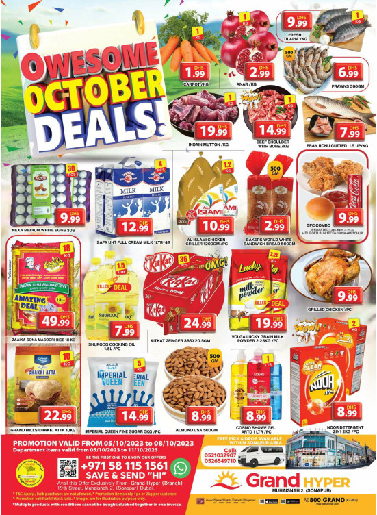 Weekend Deals - Grand Hyper Muhaisnah