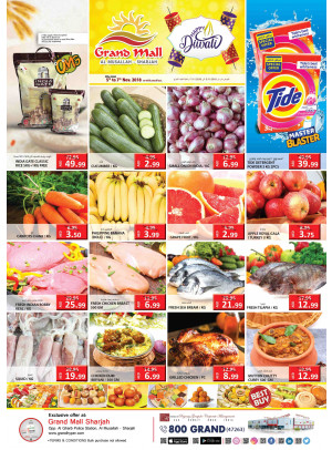 Happy Diwali Offers - Grand Mall Sharjah