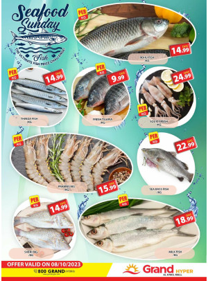 Seafood Sunday - Grand Hyper Al Khail Mall