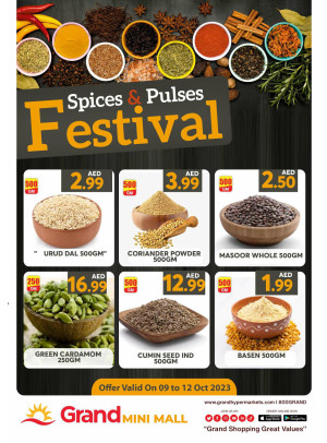 Spices & Pulses Festival - Grand Mini Mall