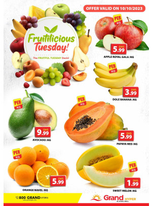 Fruitilicious Tuesday - Grand Hyper Al Khail Mall