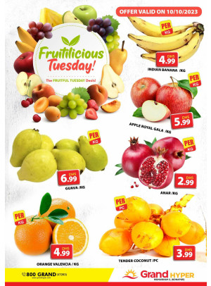 Fruitilicious Tuesday - Grand Hyper Muhaisnah
