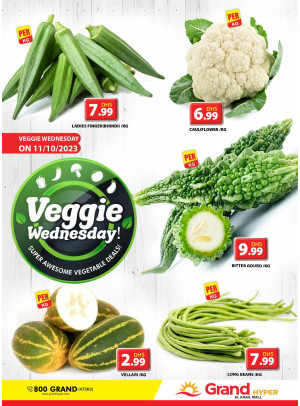 Veggie Wednesday - Grand Hyper Al khail Mall
