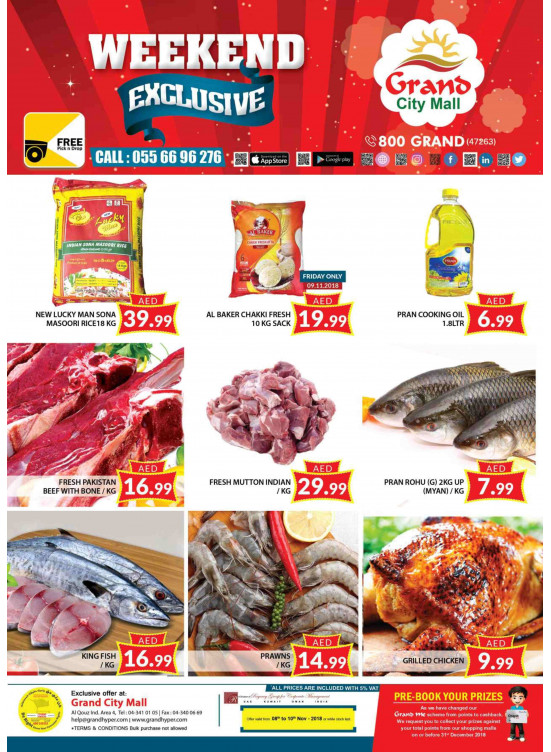 Exclusive Weekend Deals - Grand City Mall
