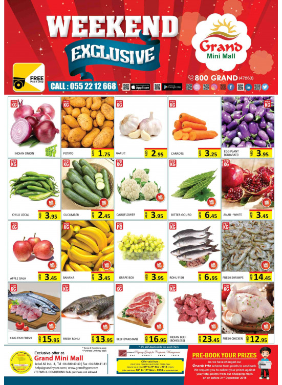 Exclusive Weekend Deals - Grand Mini Mall