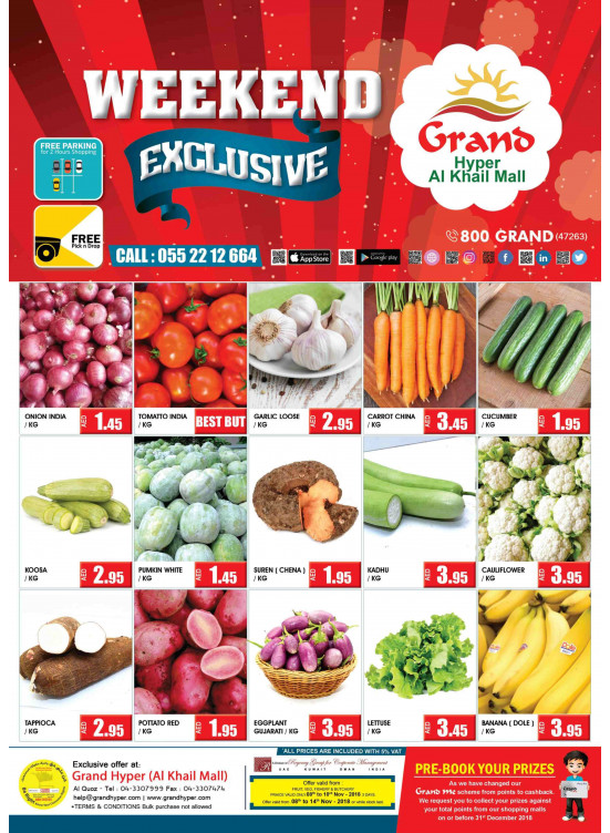 Exclusive Weekend Deals - Grand Hyper Al Khail Mall	