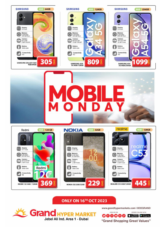 Monday Deals - Grand Hypermarket Jebel Ali