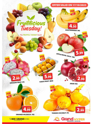 Fruitilicious Tuesday - Grand Hyper Muhaisnah